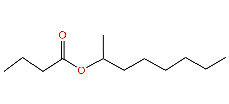 1-Methylheptyl butyrate